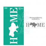 Трафарет багаторазовий самоклеючий, №100, серія "Україна", 9х17 см, ROSA Talent