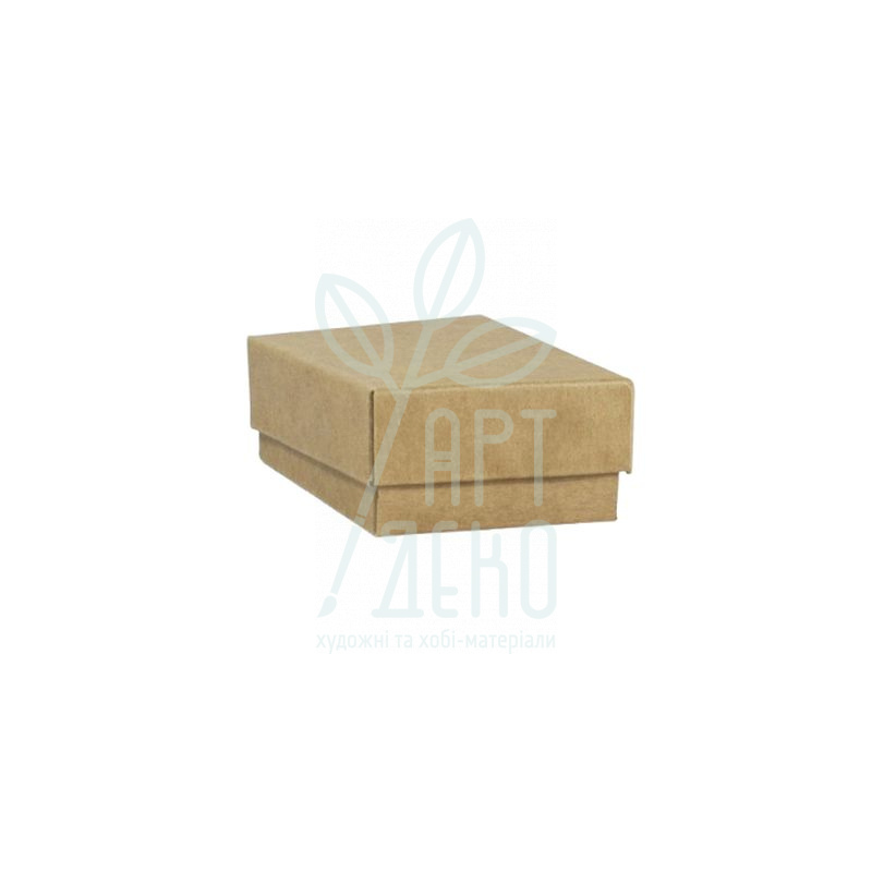 Коробка декоративна, крафткартон "Брелок", 8х5,5х3 см, Україна