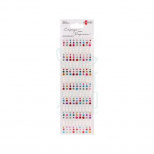 Набір страз самоклеючих "Colour mix", 351 шт, Santi