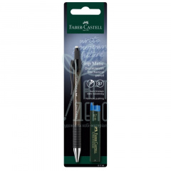 Набір олівець механічний Grip Matic 1377, 0,7 мм, + грифель 120701 В, Faber Castell