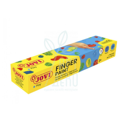 Набір пальчикових фарб, 5х35 мл, Jovi