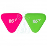 Гумка Triangle, трикутна, рожева/салатова, Yes