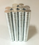 Магніт неодимовий, круглий, Ø 15 мм, Китай