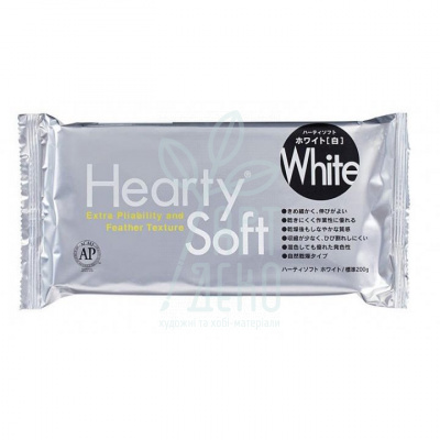 Пластика самозастигаюча Hearty Soft, Біла, 200 г, Padico