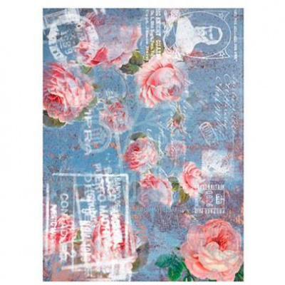 Декупажні карти на рисовому папері Rice Paper Decoupage, А4 (21х29,7 см), №348, Cadence