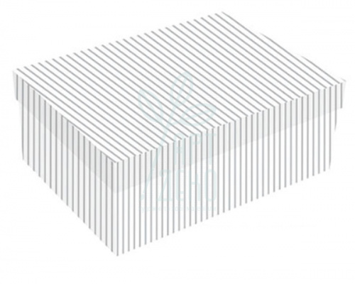 Коробка подарункова "Смужка", Україна