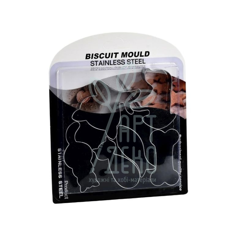 Набір катерів металевих "Animals", 7х3 см, 6 шт, Китай