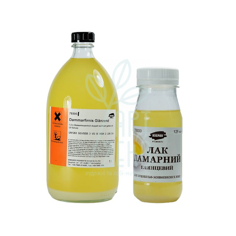 79300 Лак дамарний глянцевий, з УФ-фільтрами, Kremer