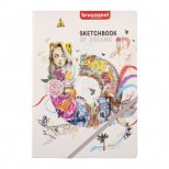 Блокнот Sketch/Notebook, 140 г/м2, 80 л, Bruynzeel