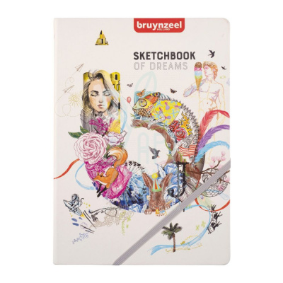 Блокнот Sketch/Notebook, 140 г/м2, 80 л, Bruynzeel