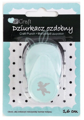 Дірокол фігурний "Купідон", 1,6 см, Dalprint