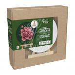 Набір для розпису за номерами "Ніжна півонія", Ø 15 см, з мольбертом, ROSA Start