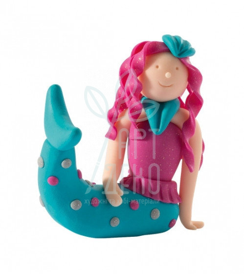 Набір полімерної глини Fimo Kids "Русалка", 4 кол. х 42 г, Fimo