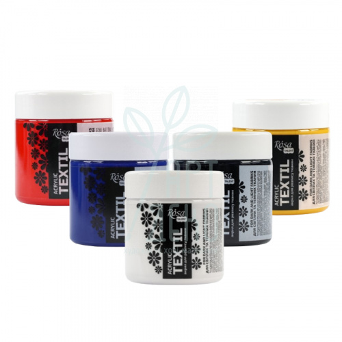 Фарба акрилова для тканини, 150 мл, ROSA Talent