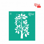 Трафарет самоклеючий №8, 9х10 см, ROSA Talent