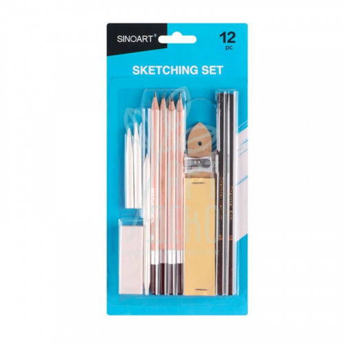 Набір інструментів для рисунку Sketching Set, 12 шт, Sinoart