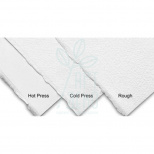 Папір для акварелі Artistico Traditional White HP, 56х76 см, 300 г/м2, дрібне зерно, Fabriano