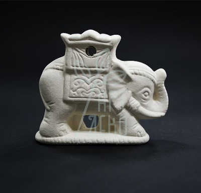 Заготовка керамічна для декорування “Індійський слон мал.”, h=50 мм, Україна