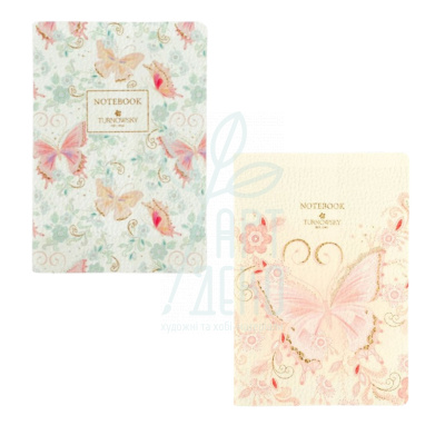 Книга записна Turnowsky Nature's Melody, А5 (14,8х21 см), клітинка, 60 л., Axent