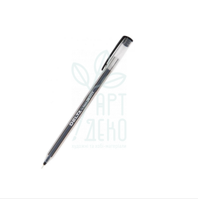 Ручка кулькова олійна DB 2059, 0,7 мм, чорна, Delta by Axent