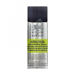 Лак-аерозоль універсальний Purpose High Gloss, ультраглянцевий, 400 мл, Winsor & Newton