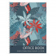 Коледж-блок, спіраль, А4+, 80 л., лінійка, кремовий блок, 70г/м2, матова ламінація, Школярик