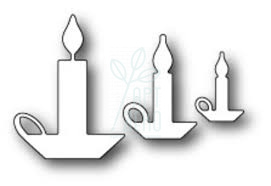 Набір ножів для скрапбукінгу Trio of Candles craft dies, 3 шт, Memory Box