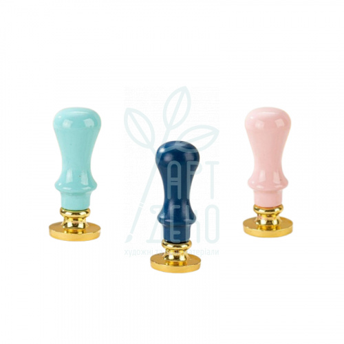 Ручка для сургучної печатки, пластик, 5 см, кольори в асортименті