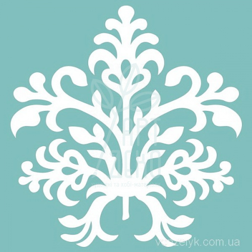 Чипборд "Гілочка 02", Вензелик