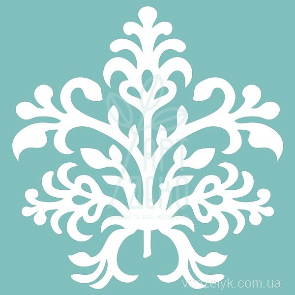 Чипборд "Гілочка 02", Вензелик