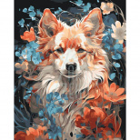 Набір для розпису за номерами "Друг людини", 40х50 см, ArtCraft