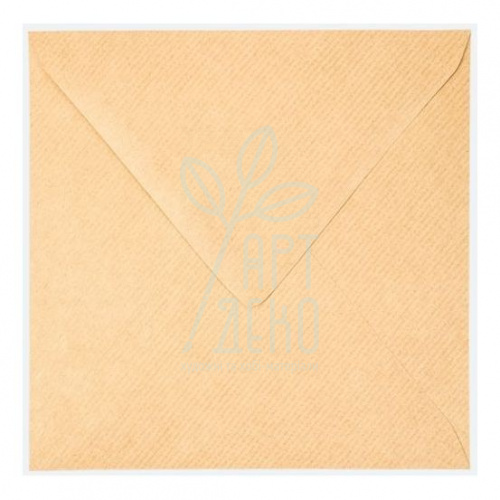 Конверт "Еко", крафтовий, 16х16 см, Pol-Mak