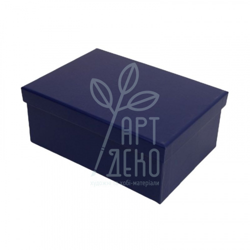 Коробка подарункова, синя, Україна