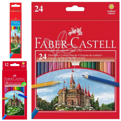 Набір олівців кольорових "Замок", Faber-Castell