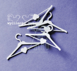 Набір чипбордів "Вішачок з серцем", 4 шт., Wycinanka