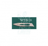 Лезо для скальпеля №18, пряме (під ручку №4)