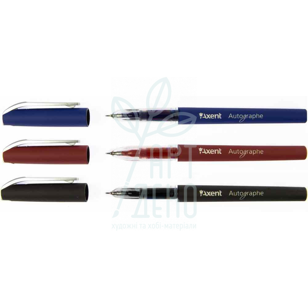 Ручка гелева Autographe, 0,5 мм, Axent