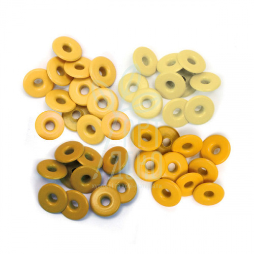 Люверси "Standard Eyelets - Aluminum Yellow", We R Memory Keepers