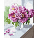 Набір для розпису за номерами "Чарівний букет", 40х50 см, Ідейка