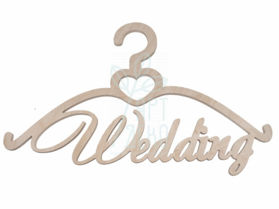 Тремпель "Wedding", фанера, 46х29 см, Україна