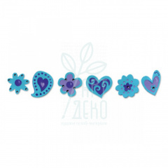 Набір ножів для скрапбукінгу Decorative Strip Die-Kids & Teens Mania, Sizzix Набір ножів для скрапбукінгу Decorative Strip Die-Kids & Teens Mania, Sizzix