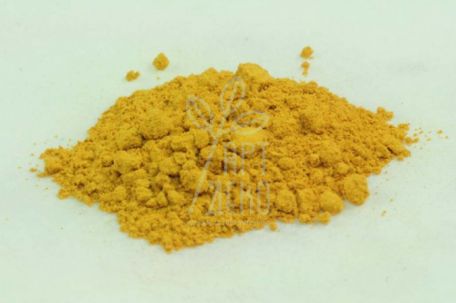 116420 Пігмент, Охра золотиста (Марокко), прозора, блискуча, < 120 µ, 25 г, Kremer