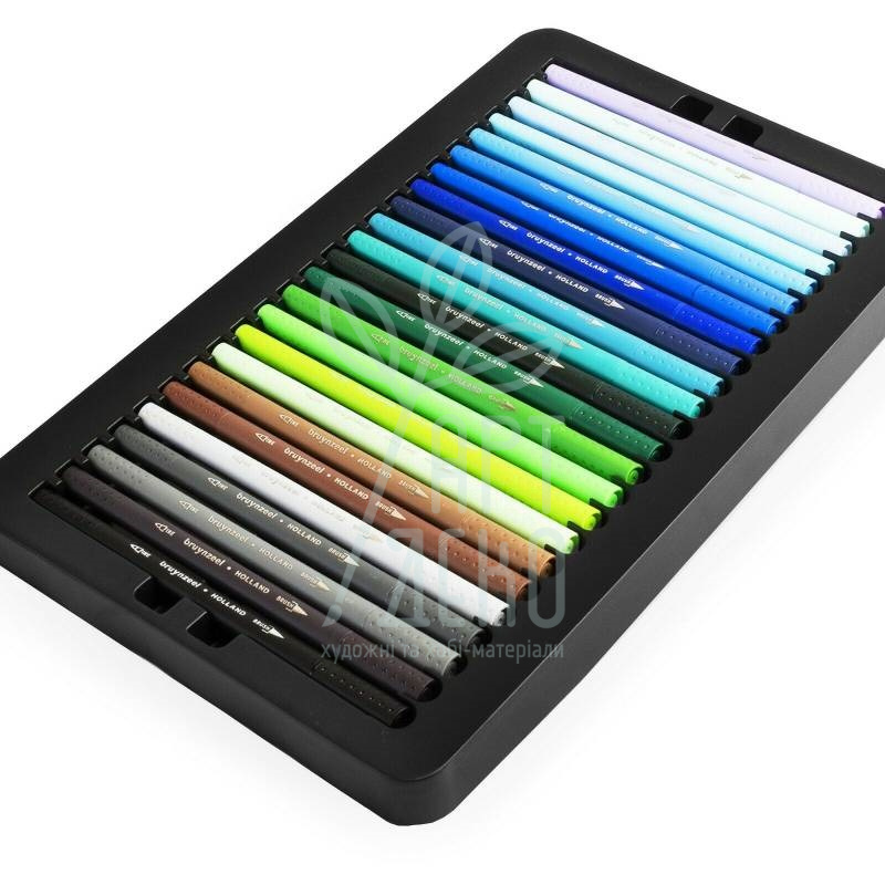 Набір лайнерів-пензлів BRUSHPEN, двосторонні, 48 кол., Bruynzeel