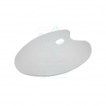 Палітра пластикова №4, овальна, 28х40 см, Україна