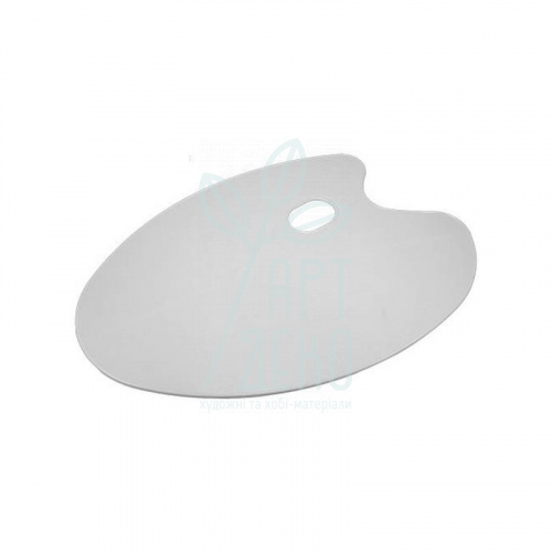 Палітра пластикова №4, овальна, 28х40 см, Україна