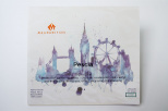 Склейка для рисунку, акварелі, акрилу Pescia Nat. White, 26,5x24,5 см, 160 г/м2, 25 л., Magnani