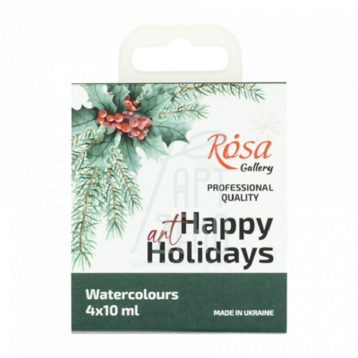 Набір акварельних фарб Gallery "Special Edition 3", 4х10 мл, ROSA 