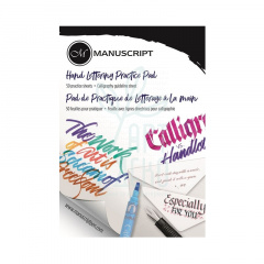 Склейка для каліграфії Creative Writing Practice Pad, A4 (21х29,7 см), 80 г/м2, 50 л., Manuscript Склейка для каліграфії Creative Writing Practice Pad, A4 (21х29,7 см), 80 г/м2, 50 л., Manuscript