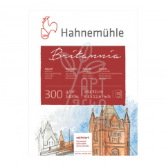 Склейка для акварелі Britannia HP, 24х32 см, 300 г/м2, 12 л., Hahnemuhle