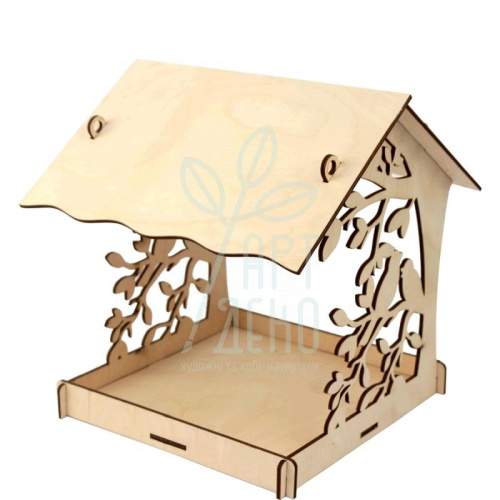 Годівничка 1, фанера, 22х20х22,5 см, Rosa